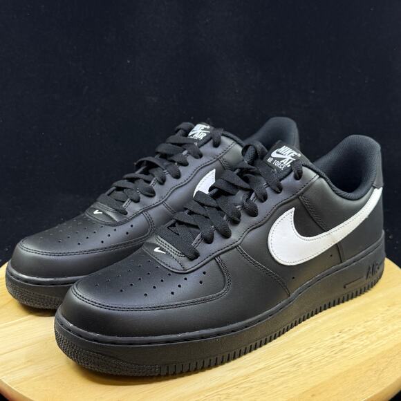 Nike Air Force 1 Low \'07 Shoes Black White FZ0627-010 Men\'s NEW Size 13